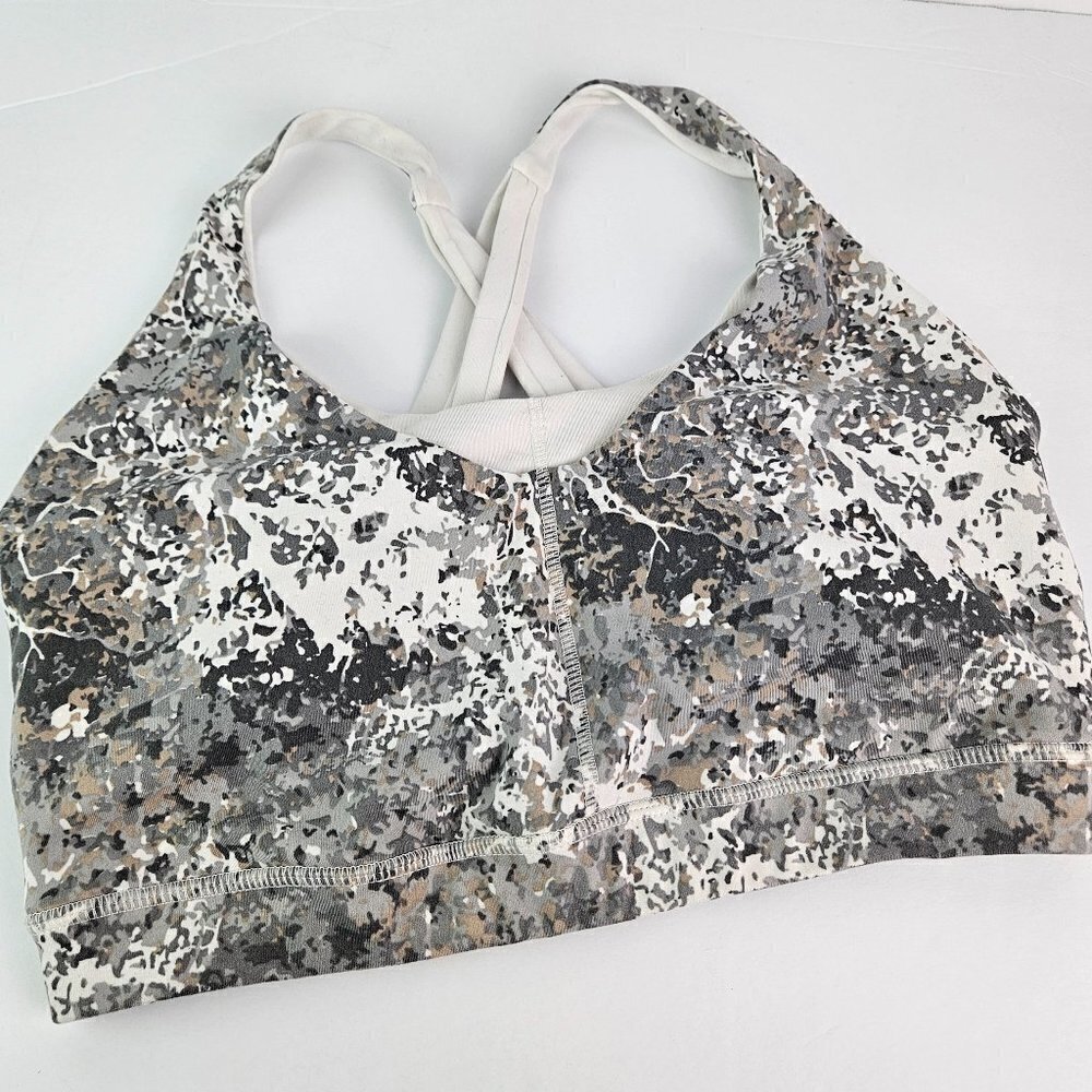 Soybu Sports Bra Gray Camo L SY9100